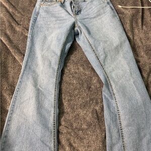 No Boundaries Light Blue Boot Cut Jeans